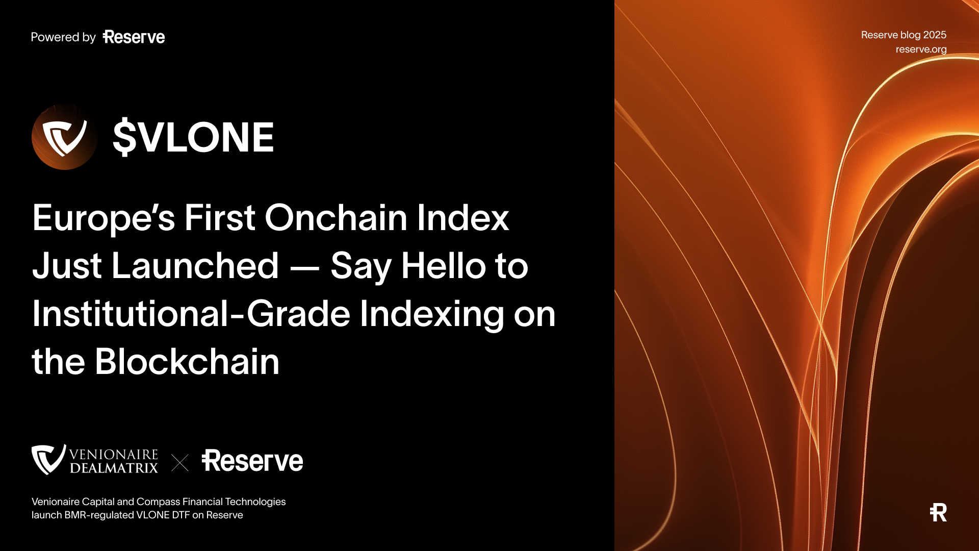 Europe’s First Onchain Index Just Launched — Say Hello to Institutional-Grade Indexing on the Blockchain