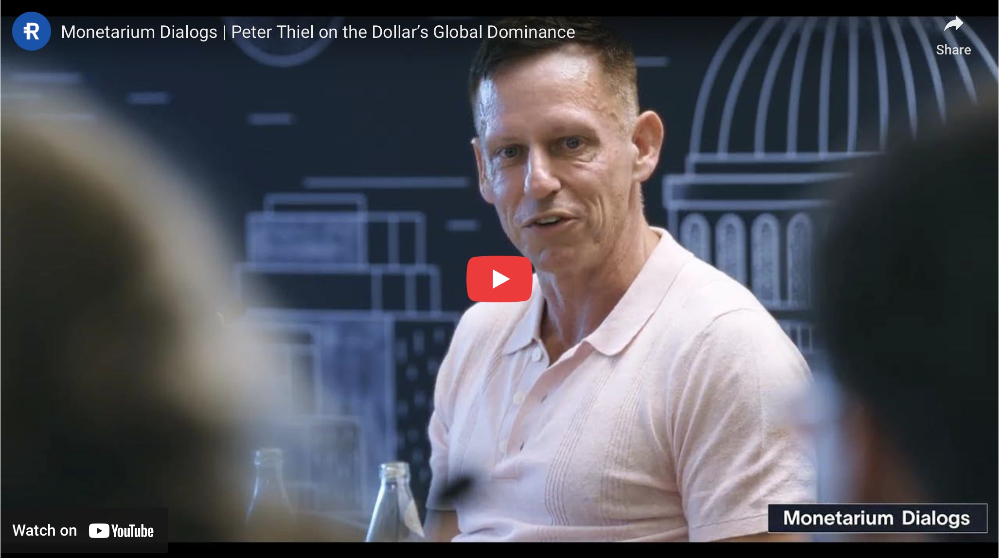 Peter Thiel on the Dollar’s Global Dominance